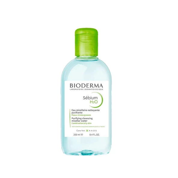 Sebium H2O Yüz ve Makyaj Temizleme Suyu 250 ml ürün görseli 1