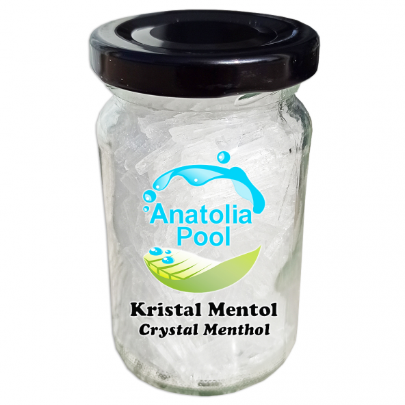 Anatolia Pool Sauna Buhar Esansı Kristal Mentol 90 gr (Sauna Essence Menthol Crystal)
