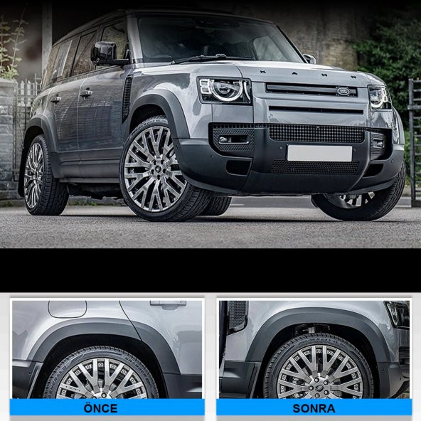 LAND ROVER YENİ DEFENDER GENİŞ DODİK SETİ 6 PARÇA 2020+ - 5