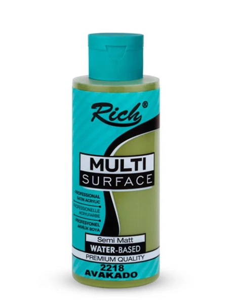 Rich Multi Surface Akrilik Boya Avakado 120cc