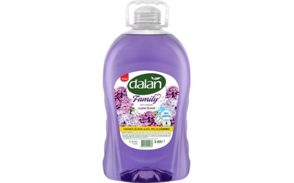 Dalan Sıvı Sabun 3,6 Lt x 4  Adet Leylak