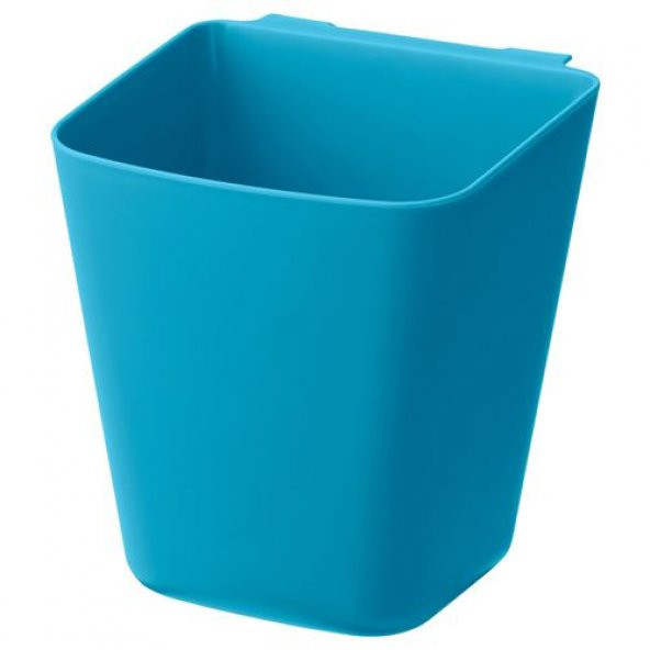 Çok Amaçlı Düzenleyici Kutu 12x11 cm Toparlayıcı Kutu Mavi Renk Asılabilir