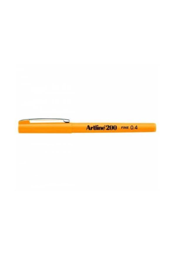 Artline Fineliner 0.4 MM Sarı (12 Li Paket)
