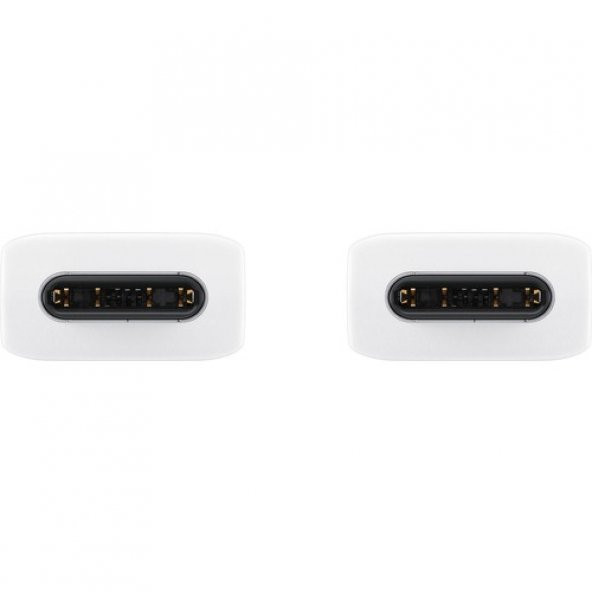 Samsung 5A 45W Type-C to Type-C Data ve Şarj Kablo Beyaz EP-DN975BWEGWW Samsung Türkiye Garantili - Resim 2