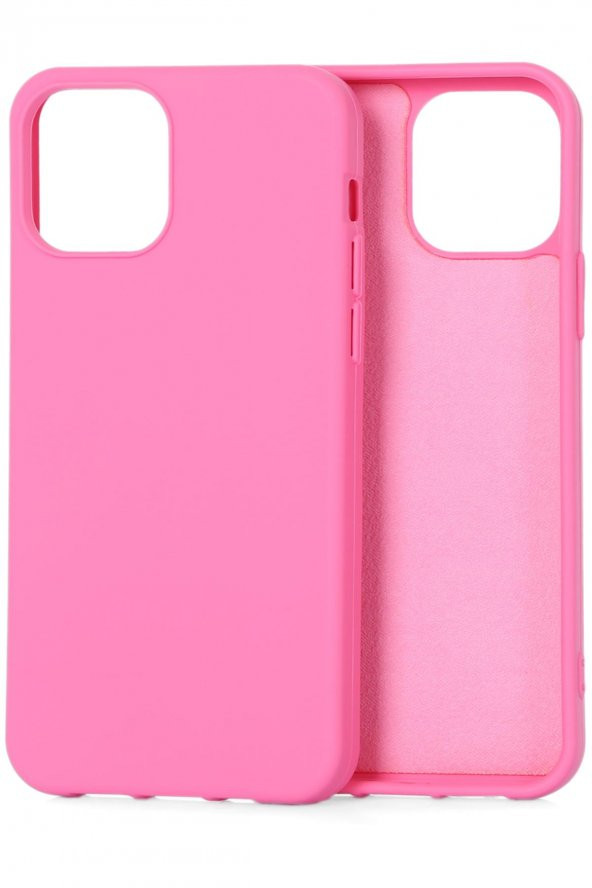 Apple iPhone 12 / 12 Pro Uyumlu Kamera Korumalı İçi Kadifeli Soft Silikon Kılıf - 6