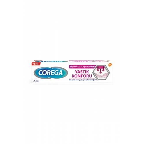 Corega Diş Protez Yapıştırıcı Krem Yastık Konforu 40 gr