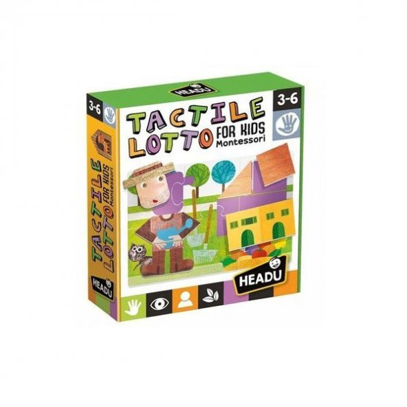 HEADU tactile lotto for kids