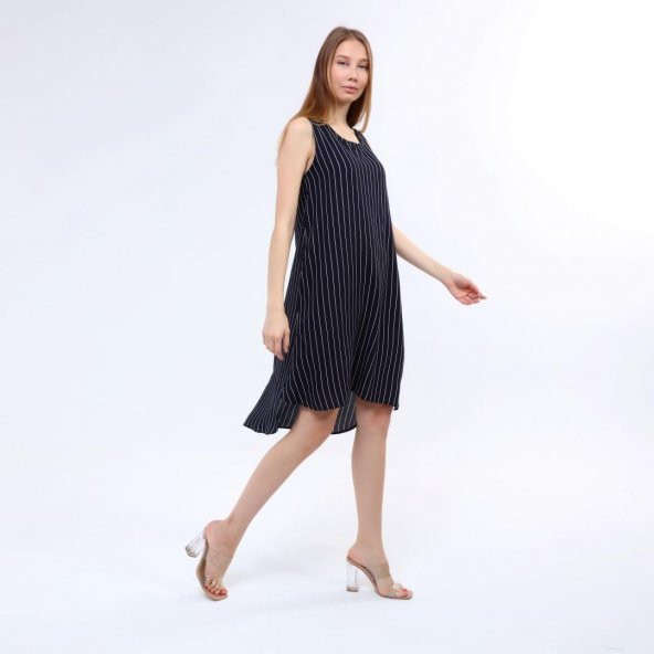 DRR Moda Oversize Yazlık Elbise - 11