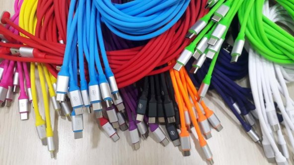 Mate Lightling İphone Cep Telefonu Şarj Kablosu - 3