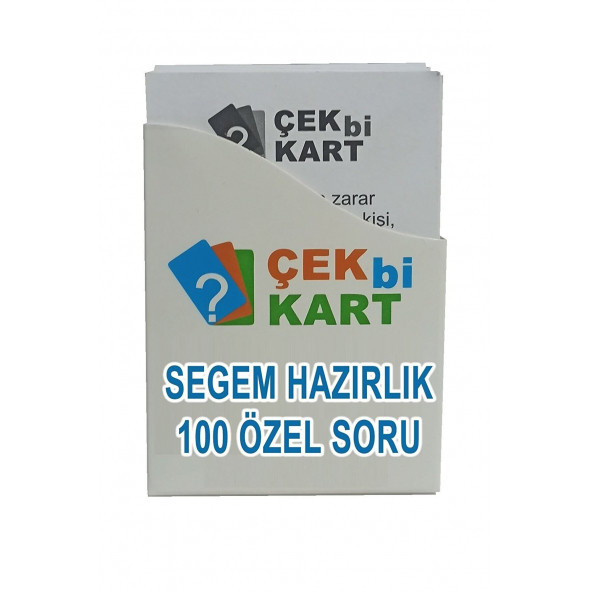 Çekbikart Segem 100 Özel Soru - 1