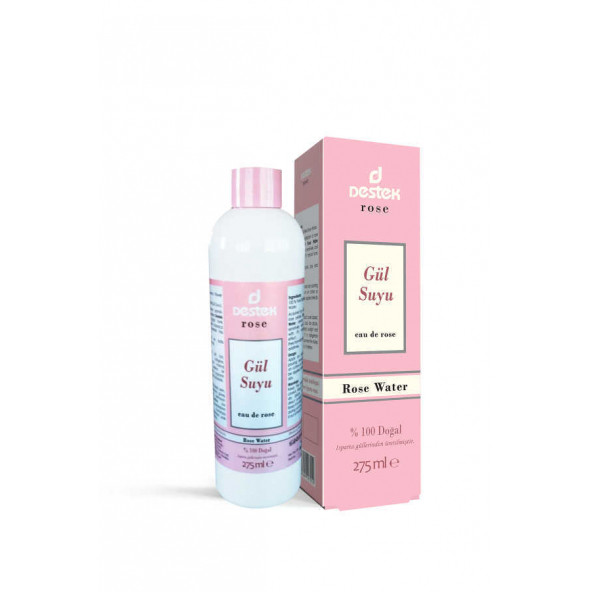 Destek Gül Suyu 275 ml (%100 Doğal)