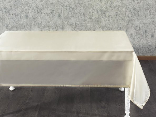 Finezza Kristal Monoray Kumaş Bej Masa Örtüsü  Dikdörtgen 140x200 cm - 764 - 3