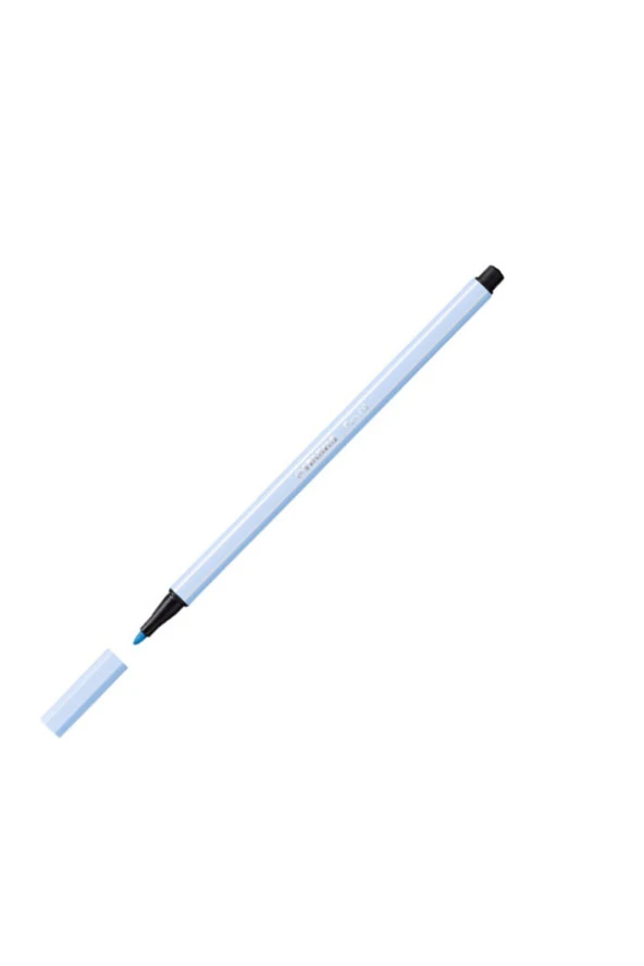 Stabilo Keçe Uçlu Boya Kalemi 1 MM Buz Mavisi 68/11 (10 Lu Paket)