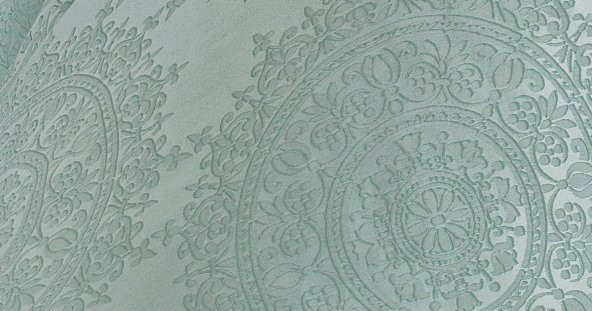 Finezza Tiara Bambu Jakar Kumaş Mint Yeşil Çift Kş.Nevresim Takımı 6 Parça - 637 - Resim 9