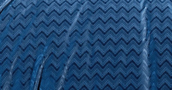 Finezza Odesa Bambu Jakar Kumaş İndigo Çift Kişilik Nevresim Takımı 6 Prç. - 595 - Resim 8