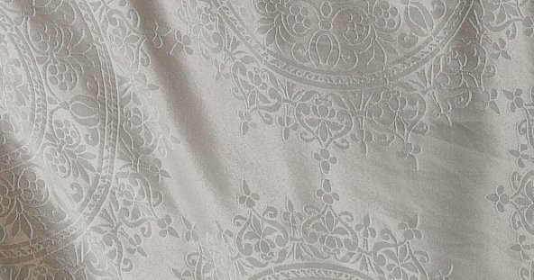 Finezza Tiara Bambu Jakar Kumaş Taş Çift Kişilik Nevresim Takımı 6 Parça - 639 - Resim 8