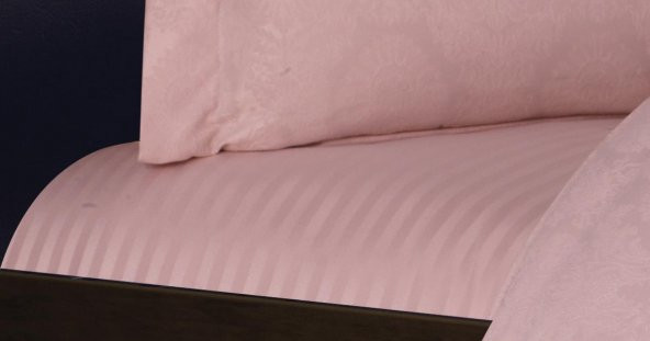 Finezza Monaco Bambu Jakar Kumaş Pudra Çift Kişilik Nevresim Takımı 6 Prç. - 907 - 8