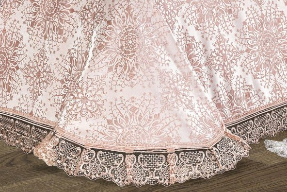 Finezza Platinyum Habibe Poly/Pamuk Kumaş Pudra Çeyiz Seti 46 Parça - 772 - 6