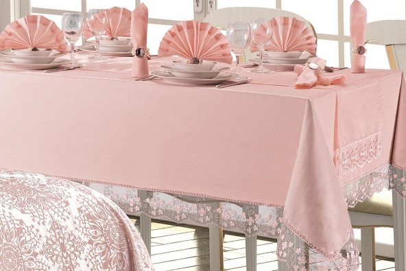 Finezza Platinyum Habibe Poly/Pamuk Kumaş Pudra Çeyiz Seti 46 Parça - 772 - 7