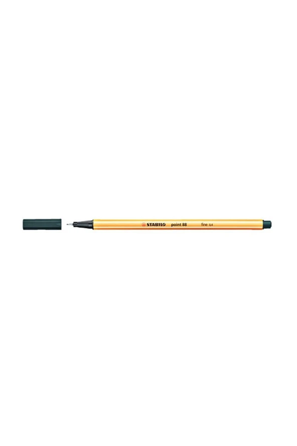 Stabilo Keçe Uçlu İnce Kalem 88 Point 0.4 MM Zeytin Yeşili 88/63 (10 Lu Paket)