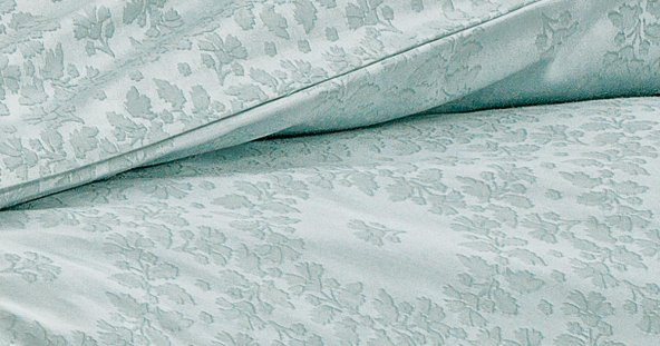 Finezza Jardin Bambu Jakar Kumaş Mint Çift Kişilik Nevresim Takımı 6 Parça - 542 - 4