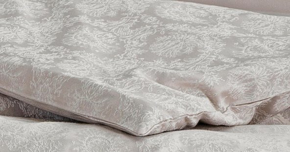 Finezza Monaco Bambu Jakar Kumaş Taş Çift Kişilik Nevresim Takımı 6 Parça - 847 - 4