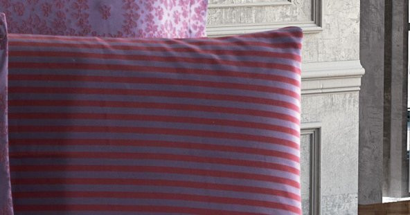 Finezza Jardin Bambu Jakar Kumaş Bordo Çift Kişilik Nevresim Takımı 6 Prç. - 901 - Resim 8