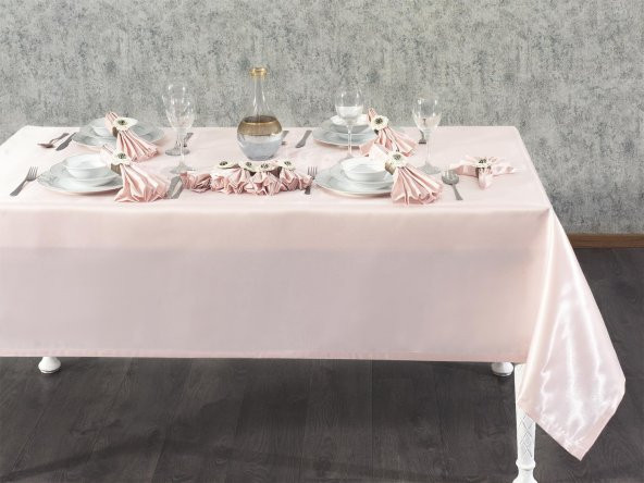 Finezza Kristal Monoray Kumaş A.Pudra Sofra Takımı 8 Kişl.160x220cm 17Prç. - 723 - 2