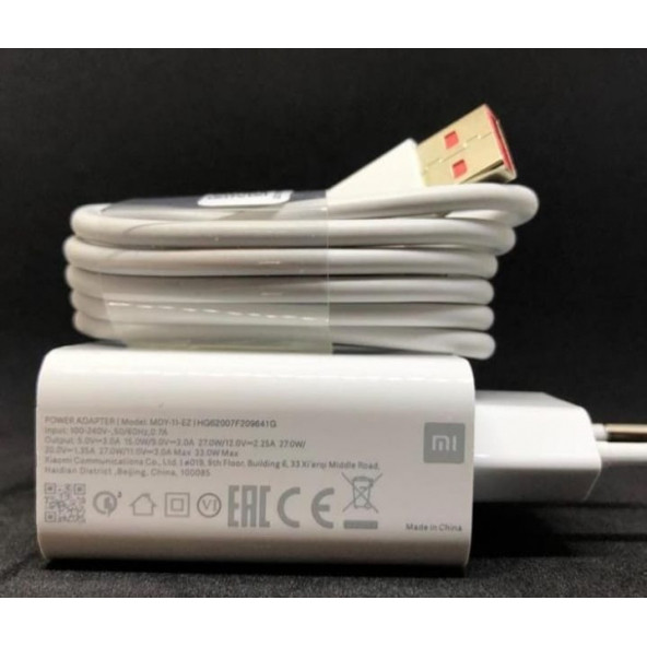Ege Muzik Xiaomi 3A 33W Uyumlu Hızlı Şarj Aleti Cihazı - 4