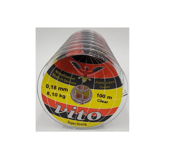 Vito Süper Strong Fluorocarbon Coated Olta Misinası 100mt