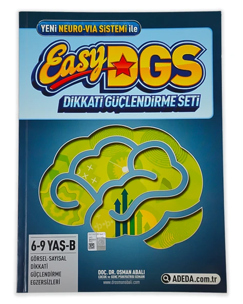 6-9 Yaş Easy Dikkati Güçlendirme Seti B Adela Yayıncılık - 1