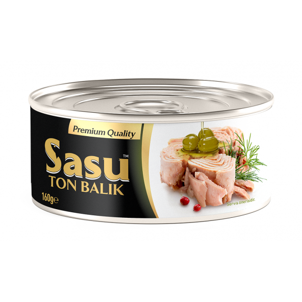 Sasu Zeytinyağlı Ton Balığı 160 G Bütün Dilim