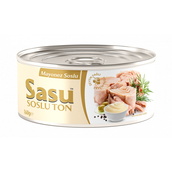 Sasu Mayonez Soslu Ton Balığı 160 G İri Parça