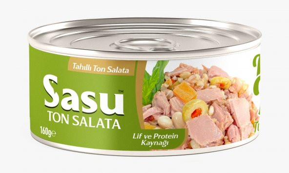 Sasu Tahıllı Ton Salata 160G İri Parça