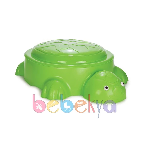 Kaplumbağa Kapaklı Kum ve Su Oyun Havuzu - Bahçe Oyuncağı - 5