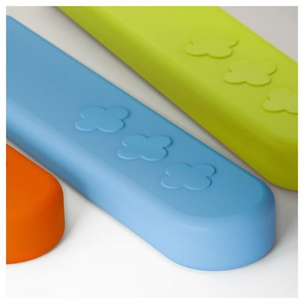 Çocuk Çatal,Kaşık,Bıçak Seti IKEA 3 Parça Renkli - 2