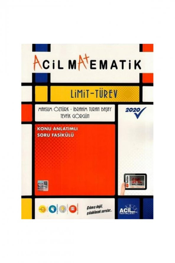 Acil Matematik Limit Türev Konu Anlatımlı Soru Fasikülü