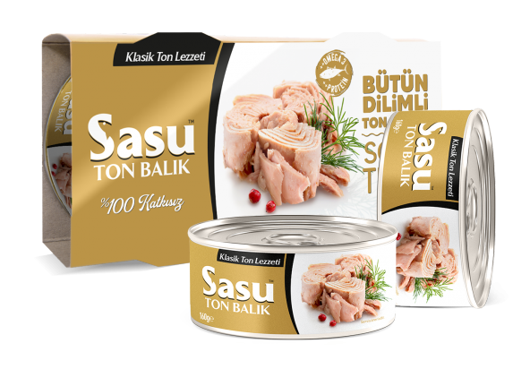 Sasu Klasik Ton Balığı 2x160G Bütün Dilim