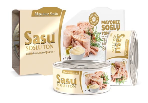 Sasu Mayonez Soslu Ton Balığı 2x160G İri Parça