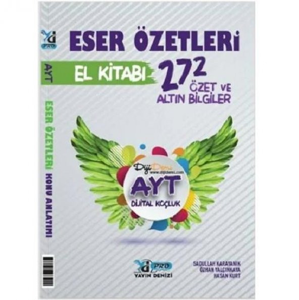 AYT Eser Özetleri El Kitabı 272 Özet ve Altın Bilgiler - Yayın Denizi