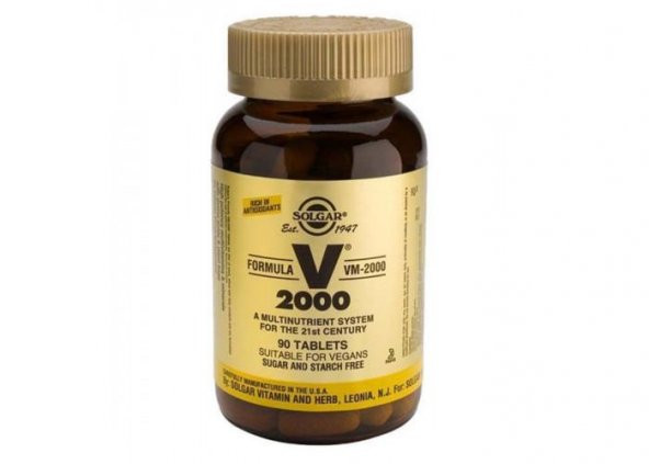 Solgar VM 2000 Multivitamin 90 Tablet