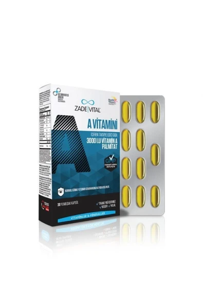 A Vitamini 30 Yumuşak Kapsül ürün görseli