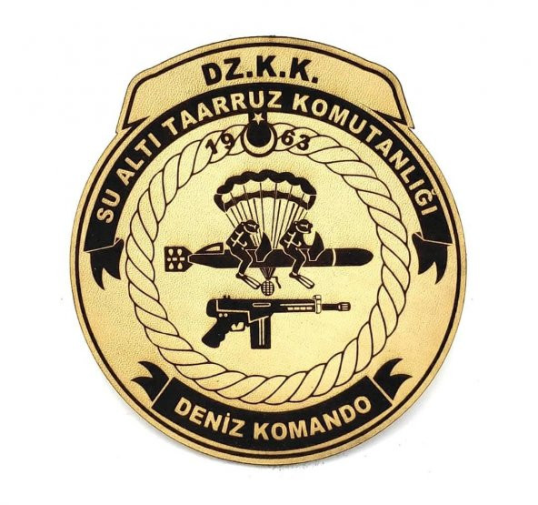 SAT (Su Altı Taarruz) Deri PEÇ- Arma - Patch ürün görseli