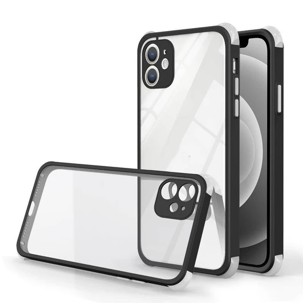 İphone  Candy Kamera Korumalı Darbeye Dayanıklı Kılıf - Resim 12