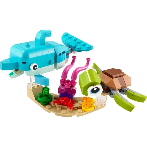 LEGO Creator 31128 Dolphin and Turtle - Resim 2