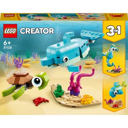 LEGO Creator 31128 Dolphin and Turtle - Resim 3