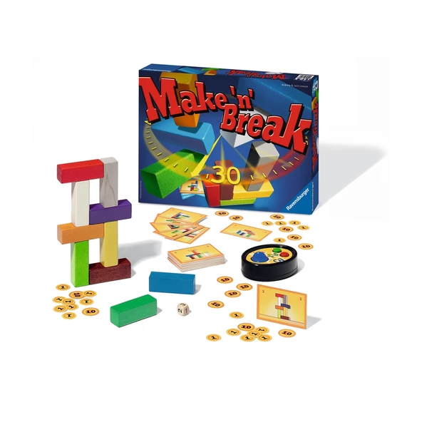 Ravensburger Make 'n' Break FIRSAT ÜRÜNÜ (El - Göz Koordinasyonu ve İnce Motor Becerisi Oyuncağı)