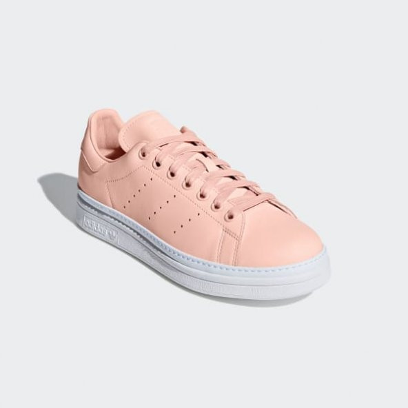 adidas Stan Smith New Bold KADIN AYAKKABI  B37361 PEMBE (B-87) - 2