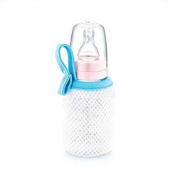 BabyJem Biberon Kılıfı Küçük Boy 434 Mavi Biye - 1