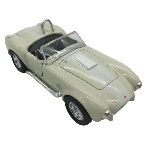 Farbu Oyuncak 1:38 Metal Çek Bırak Araba 1965 Shelby Cobra 427 S/C 43761D - 7